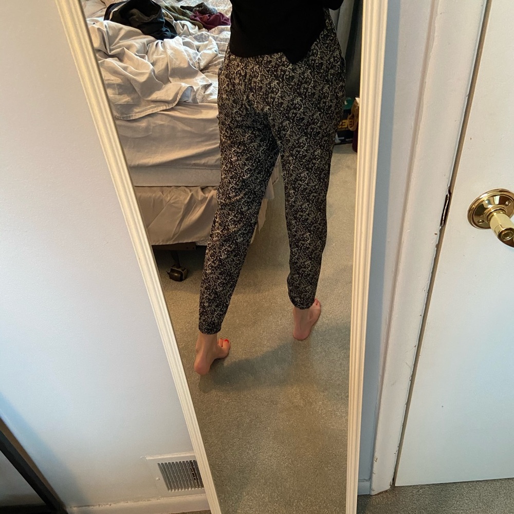Patterned Rayon Pants - Picture 3 of 3